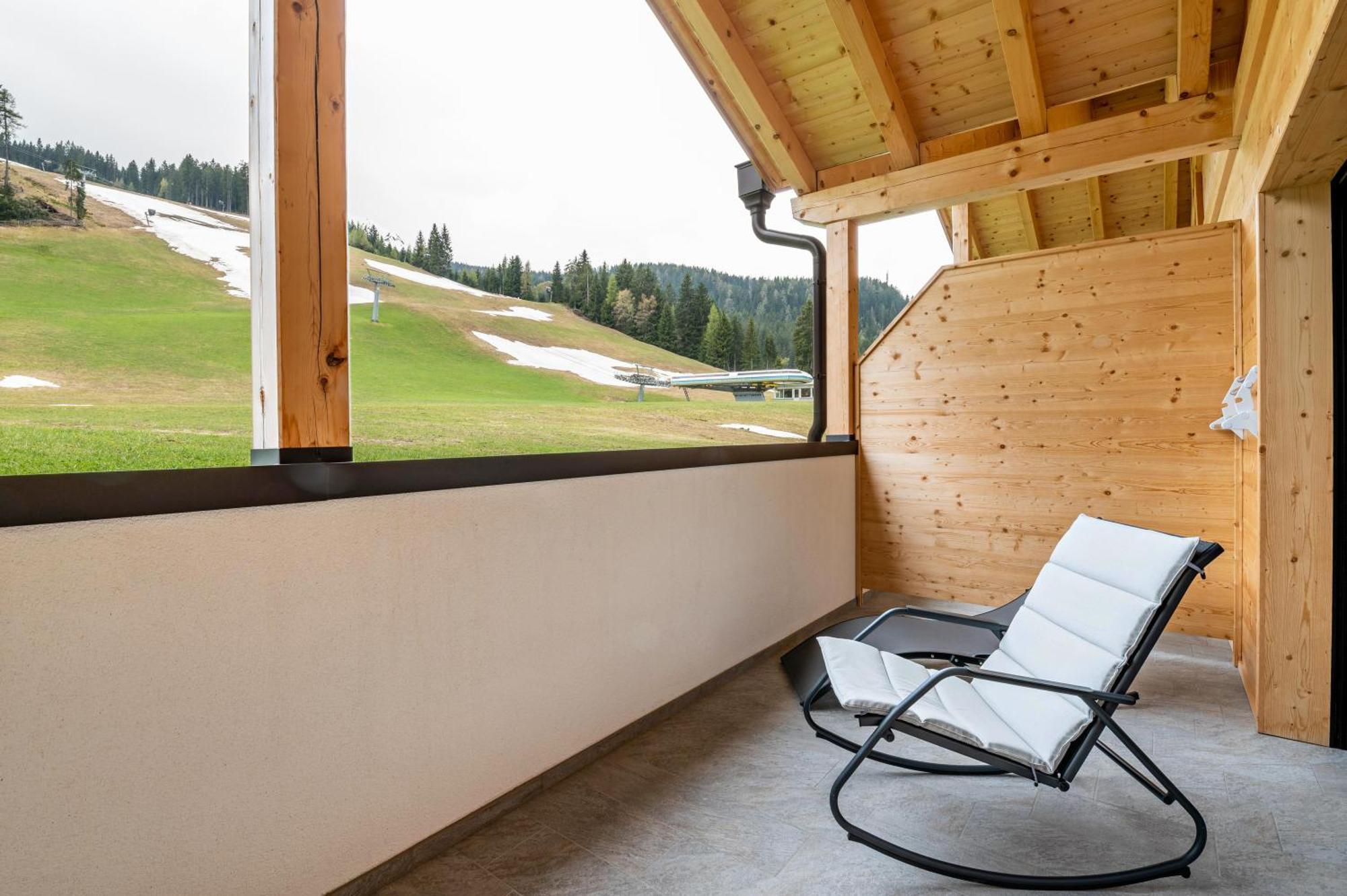 Blosegghof Bergchalets Waldblick Racines Exterior foto