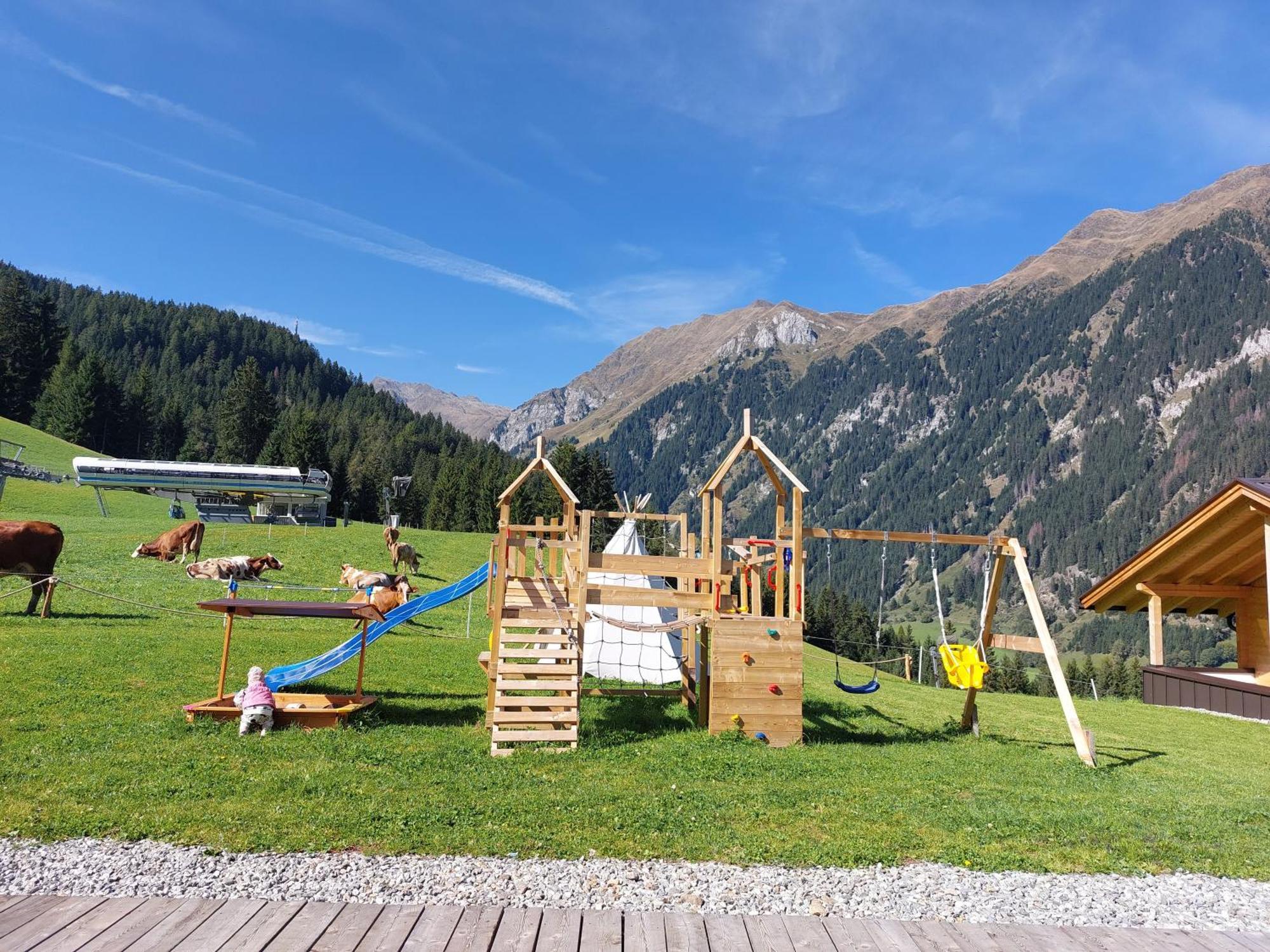 Blosegghof Bergchalets Waldblick Racines Exterior foto